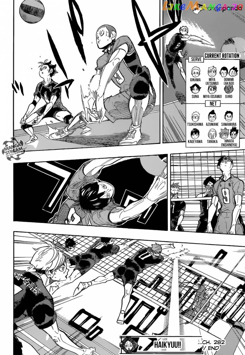 Haikyuu!!, Chapter 282 image 19